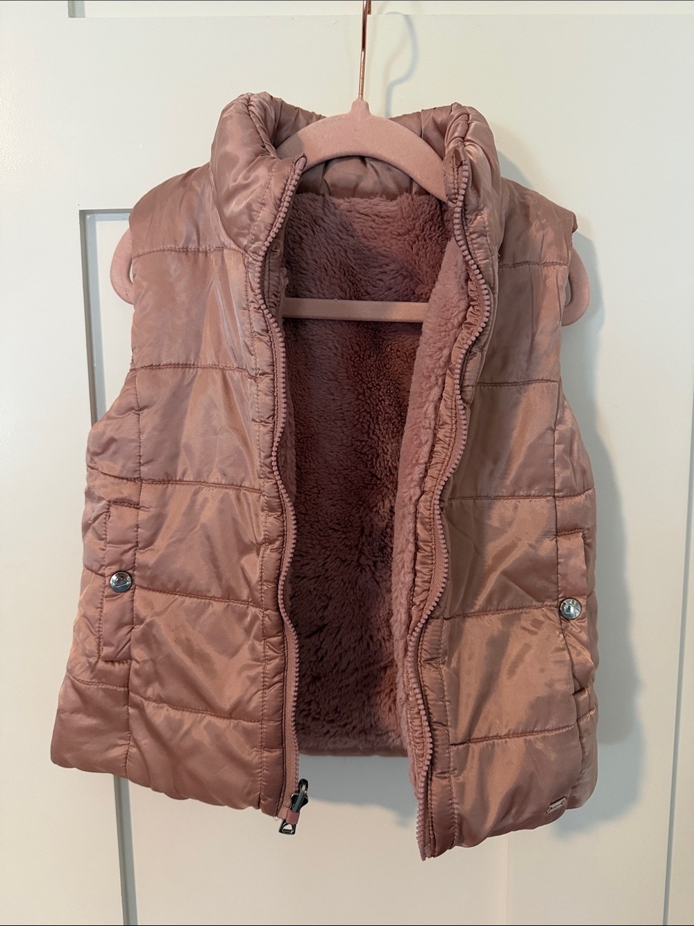 Mayoral Rose Pink Quilted Puffer Vest for Kids